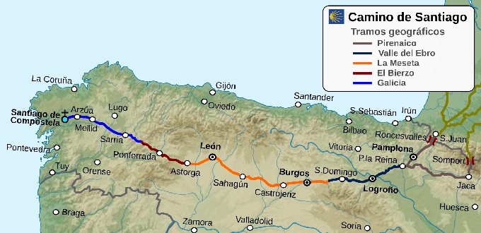 Rcord histrico de peregrinos en el Camino de Santiago durante 2024