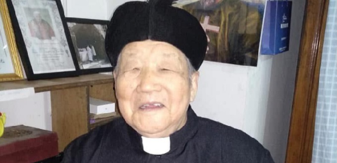 El sacerdote catlico ms anciano de China muere a los 104 aos de edad