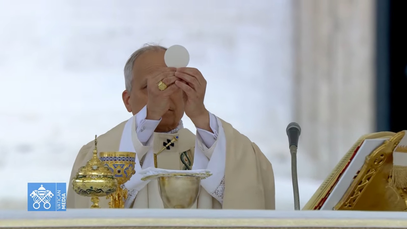 Primera Misa, Papa Leon XIV