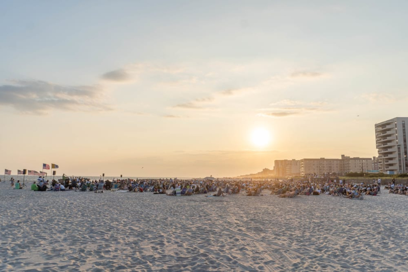 Misas en la playa de Long Island