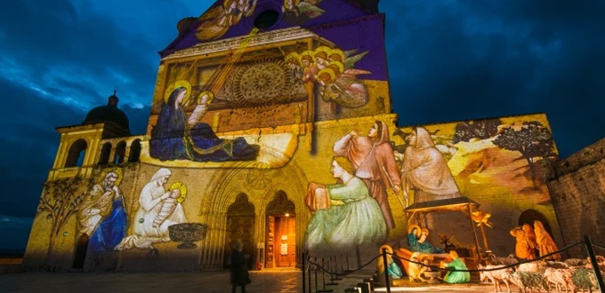 San Francisco de As�s impuls� en Greccio la primera escena de la Natividad en 1223