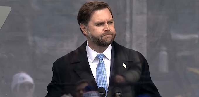 Vance intenta justificar las recientes pol�ticas proaborto de Trump en la Marcha por la Vida