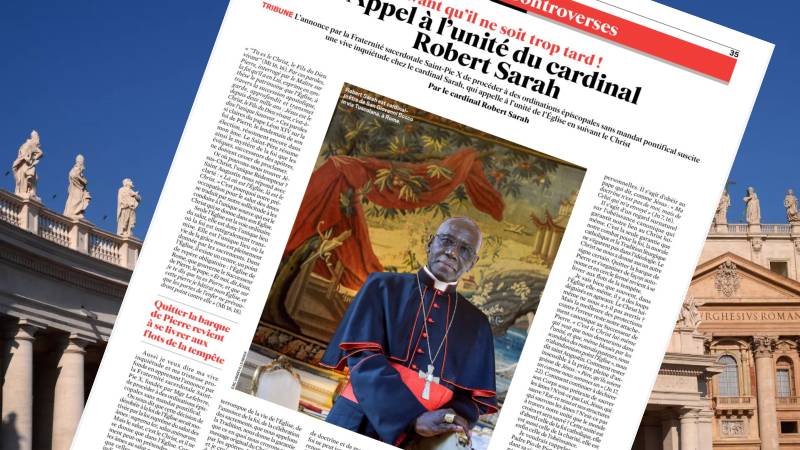 Llamamiento a la unidad del cardenal Robert Sarah: �Antes de que sea demasiado tarde!