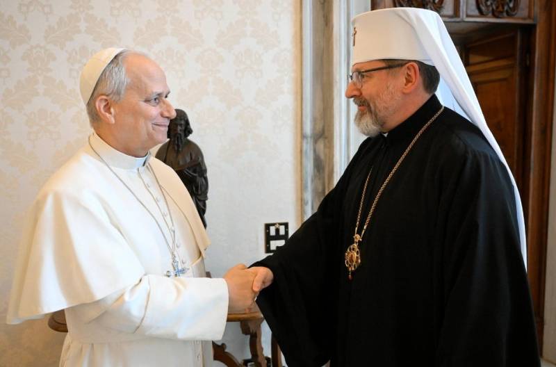 Le�n XIV recibe al arzobispo mayor de la Iglesia greco-cat�lica ucraniana y promete seguir orando por el pa�s