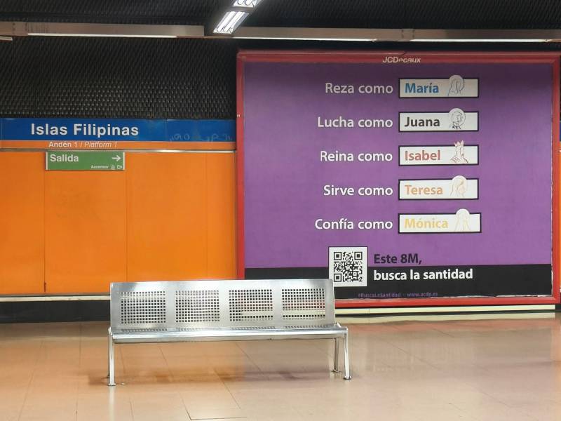 �Busca la santidad�, una campa�a nacional para el 8M que reivindica cinco grandes figuras femeninas de la historia