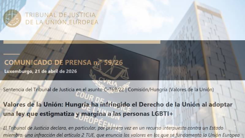 La propaganda de la ideolog�a de g�nero se convierte en un derecho europeo blindado frente a la protecci�n de la infancia