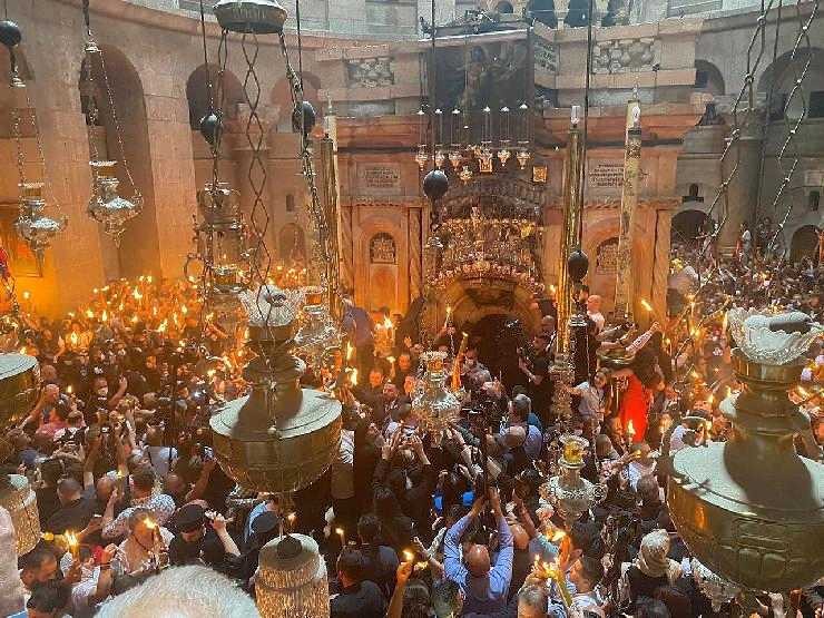 El llamado �fuego sagrado� de Jerusal�n no es un milagro