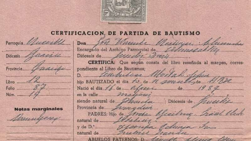 Abogada general del TJUE admite los �desbautismos� en casos concretos